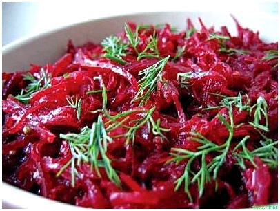 Салат из свеклы с яблоками Салат из свеклы с яблоками