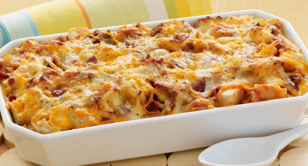 Картофельная запеканка с цветной капустой Картофельная запеканка с цветной капустой