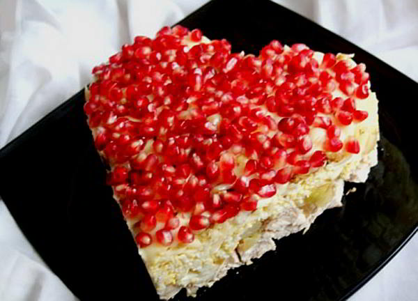 Салат "Сердце Наполеона" Салат "Сердце Наполеона"