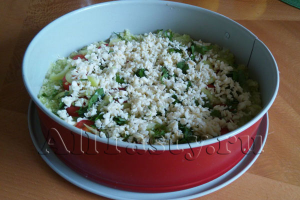 Пицца вегетарианская без теста Пицца вегетарианская без теста