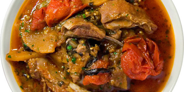 Чанахи с бараниной Чанахи с бараниной